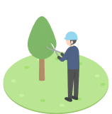 庭木のお手入れ